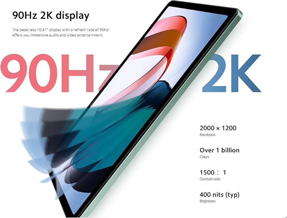 Xiaomi Redmi Pad (Graphite Gray 4GB RAM, 128 Storage) - 90Hz